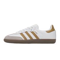 Adidas Originals SAMBA OG žemi krepšinio bateliai Unisex Balti Auksiniai JH8796 38 balta