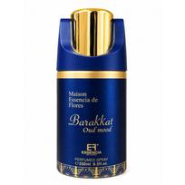 Essencia de Flores Barakkat Oud Mood perfumed deodorant 250 ml
