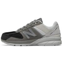New Balance NB 990 V5 Cushioning Low top Kids Lifestyle Shoes Gray Black Teenagers GC990MN5 36 gray