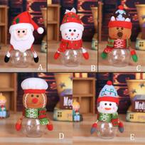 Christmas Candy Jar Storage Bottle Kids Sweet Gift Xmas Party Supplies KTY A
