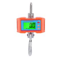 Digital Crane Scale 1000kg 2200lb High Precise LED Display Industrial Hanging Scale with Remote Control for Farm red