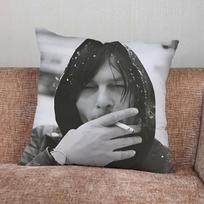 Dead D-Daryl Dixon Pillow Case For Home Bedroom Car Office Decoration Living Room Sofa Cushion Cover Suitable 16x16Inch