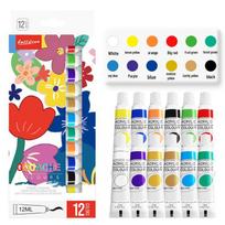 Kids' Gouache Watercolor Paint Set: 12 Colors for DIY Doodle & Hand-Painted Art