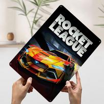 Rocket League Žaidimo Viršelio Skardos Plakatas Individualus Sienos Menas Vintažiniai Retro Metaliniai Ženklai Buto Dekoro Kambario Dekoro 20x30cm（7.8x11.8inch）