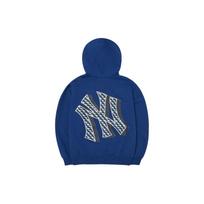 MLB New York Yankees Retro Sports Hoodie With Large Back Logo Print Unisex hoodies Blue 3AHDM0424-50BLD S