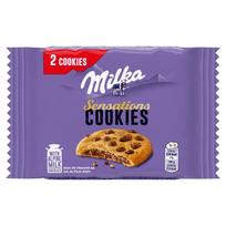 Milka Sensations Sausainiai Sausainiai su pieno šokolado gabaliukais ir pieno šokolado įdaru 52 g