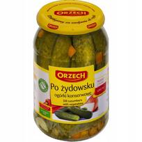 Žydiškos marinuotos agurkai 900g