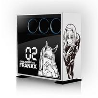 002 Anime Stickers for PC Case,Japanese Cartoon Decor Graffiti Decals for Atx Computer Chassis Skin,Hollow Out Sticker