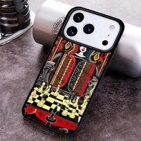 Chess King Board Game Battle Phone Case For iPhone 17 16 15 14 13 12 11 Pro Max Plus 17Air Soft Silicone Cover iPhone 14 Pro Max