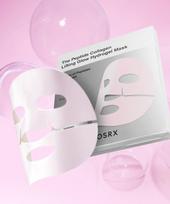The Peptide Collagen Lifting Glow Hydrogel Mask_Pack of 3 white