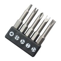 5 vnt./rinkinys 50 mm Specialios formos atsuktuvas U formos Y formos Trikampis Vidinis kryžius Trys taškai Rankinis įrankių rinkinys 1 white