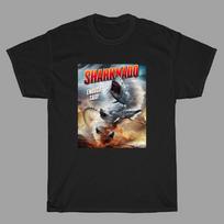 Sharknado Siaubo Mokslinės Fantastikos Filmas Vyriški Juodi Unisex Marškinėliai S įvairiaspalvis