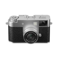 FUJIFILM X-half Compact Digital Camera, Silver, X-HF1-S JP, Bilingual (Japanese/English) Support