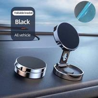 Universal Magnetic Car Phone Holder with 720° Rotation and Foldable Design for Dashboard or Air Vent juoda