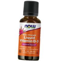Skystis vitaminas D3, ypač stiprus vitaminas D-3 1000 skystis, „Now Foods“ 30 ml (36128428) 30ml