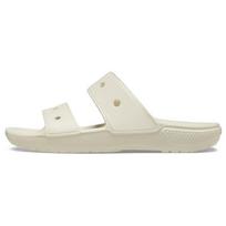 Crocs Classic Double Band Slide Sandals Bone Unisex Sneakers 206761-2Y2 45-46 white