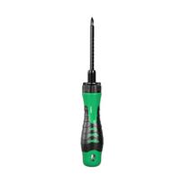 Precisions Ratchet Screwdriver Set, Telescopic Household Screwdriver Home Repair Tool Ratchet Screwdriver Kit 1 green