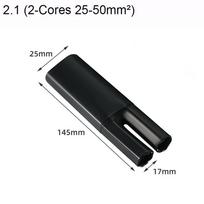 New 2/3/4/5/Core Heat Shrink Wrap Tube Waterproof Black Separate Branch Splitter With Glue Insulation Sleeve