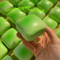 Mini 1Pc Toast Slow Rising Squishy Anxiety Easing Decompression Toys Sensory Calming Toys Travel Fidget Christmas Gifts
