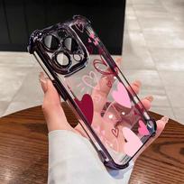 Case For Honor 400 PRO 600 LITE MAGIC 7 X6D X8D X7D X9D X8C X8B X9B X6C X9A X5B X5C Love Heart Airplane Route Soft Cover Honor X8B brown