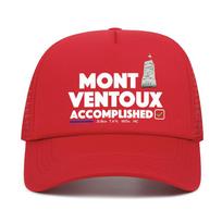 Mont Ventoux Cycling France print Graphic baseball cap summer ourdoor adjustable mesh trucker hat fashion Breathable sun hats Adjustable