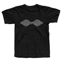 rock band Arctic Monkeys Men's 100%Cotton album graphics Tshirt spring Women oversized hiphop S black