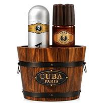 Cuba Cuba Gold Gift Set After Shave 100 ml and purškiamas dezodorantas Cuba Gold 200 ml 100 ml vyrams