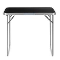 Stovyklavimo stalas Springos CS0184, juoda sp., 80 cm x 60 cm x 70 cm