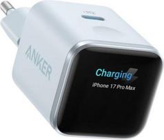 Anker Nano Charger 45W, Smart Display, Blue | A121DG31 A121DG31 | 194644320867