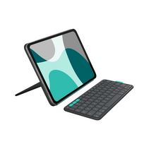 Logitech Flip Folio Keyboard Case Graphite for IPad Air 11-inch M2/M3/5th Gen IPad Pro 11-inch M4