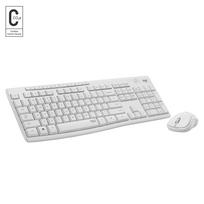 Logitech MK295 Silent Wireless Combo RF Wireless QWERTZ White Mouse Included