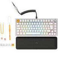 Glorious GMMK Pro Gaming-keyboard, 75% - white, ISO, Pre-Built