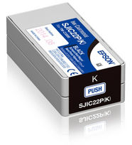 Epson SJIC22P(K) (C33S020601) Rašalinė kasetė, Juoda