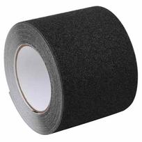 vidaXL Neslystanti juosta, juodos spalvos, 0,1x10m, PVC