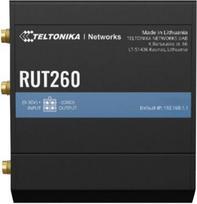 Teltonika | LTE Cat 6 Router | RUT260 | 802.11n | 10/100Mbit/s | Ethernet LAN (RJ-45) ports 2 | Mesh Support No | MU-MiMO No | 4G RUT260000000 | 4779051841332