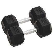 vidaXL Svarmenys, 2vnt., 15kg, viso liejinis geležis