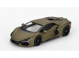 PRE-ORD3R MINI GT Modeliukas 1/64 2023 Lamborghini Revuelto, verde gea matte