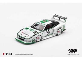 PRE-ORD3R MINI GT Modeliukas 1/64 2026 Nissan 180XS LB-Super Silhouette, white
