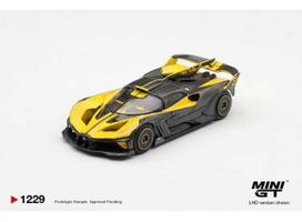 PRE-ORD3R MINI GT Modeliukas 1/64 2020 Bugatti Bolide, yellow