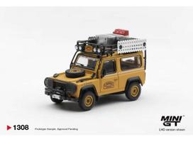 PRE-ORD3R MINI GT Modeliukas 1/64 1985 Land Rover Defender 90 *Camel Trophy* Team Brazil Camel Trophy Borneo