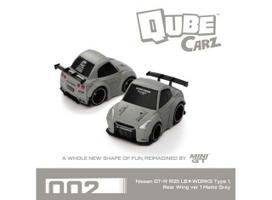 PRE-ORD3R MINI GT Modeliukas 1/64 2025 Nissan GTR (R35) LB-Works Type 1, matte grey