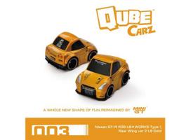 PRE-ORD3R MINI GT Modeliukas 1/64 2025 Nissan GTR (R35) LB-Works Type 1, LB gold