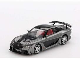 PRE-ORD3R MINI GT Modeliukas 1/64 2011 Mazda RX7 (FD3S) Veilside, fortuna grey