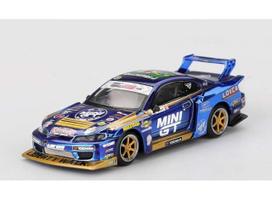 PRE-ORD3R MINI GT Modeliukas 1/64 2025 Nissan Silvia S15 LB-Super Silhouette  #555 Team Mini GT Liberty Walk FOrmula Driftm various