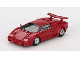 PRE-ORD3R MINI GT Modeliukas 1/64 1988 Lamborghini Countach 25th Anniversary, red