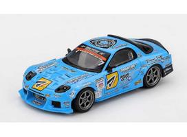 PRE-ORD3R MINI GT Modeliukas 1/64 2025 Mazda RX7 (FD3S) Re-Amemiya D1GP, blue