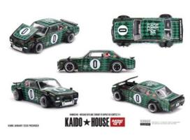 PRE-ORD3R MINI GT Kaido House Modeliukas 1/64 1969 Nissan Skyline GT-R (KPGC10) Cortez V1, green