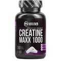 MaxxWin Creatine Maxx 1000 240 kramtomų tablečių (žaliojo obuolio skonio)