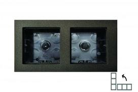 Rėmelis Liregus Epsilon PMD-002.E/J, antracito sp. 2 vt.