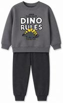 Komplektas berniukui su džemperiu ir kelnėmis „Dinozaurai jėga!”